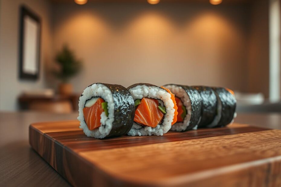 ile kalorii ma sushi z łososiem