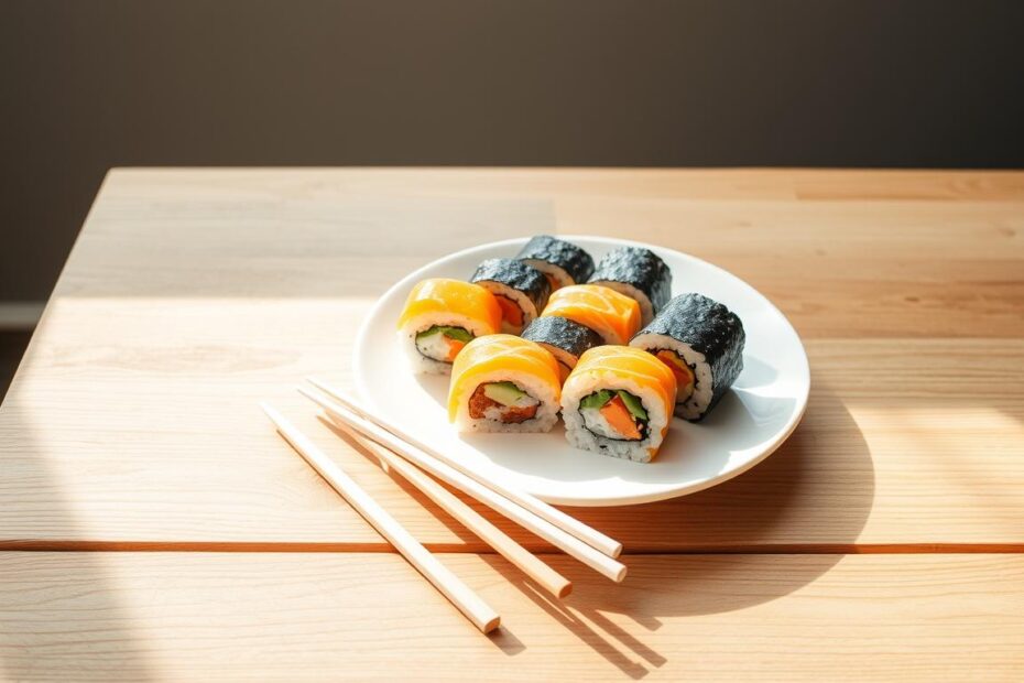 jak podać sushi w domu