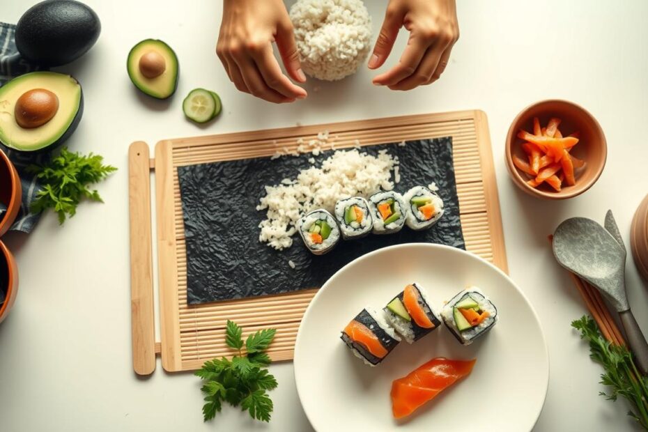 jak zrobić domowe sushi