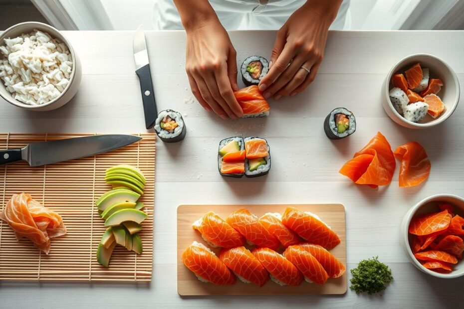 jak zrobić samemu sushi