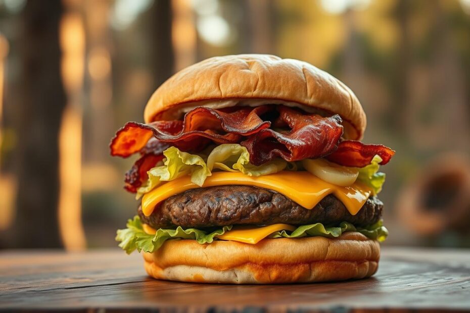 Ile kalorii ma burger drwala
